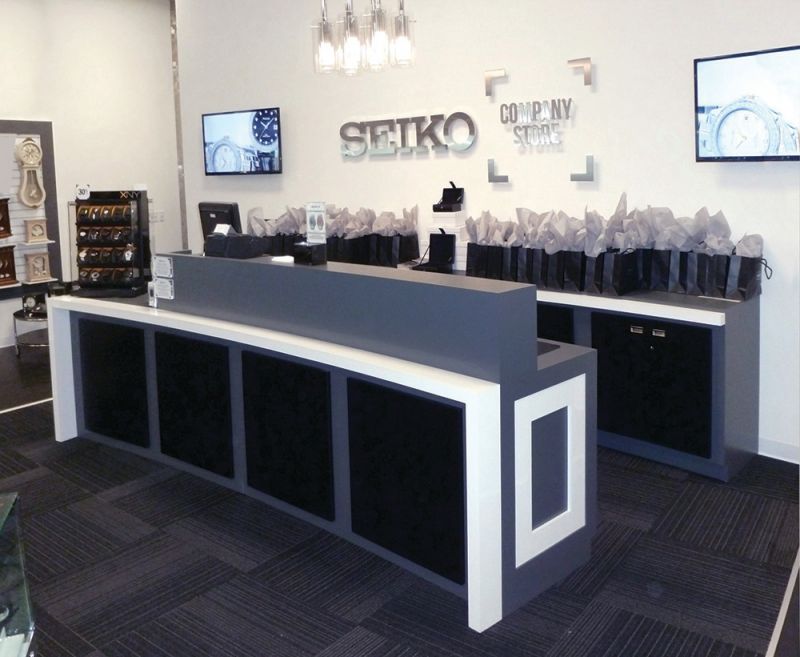 Retail Store Renovation for Seiko | Ardent Displays